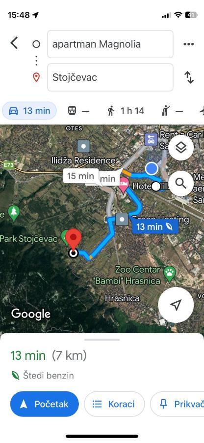 Apartman Magnolia Szarajevó Kültér fotó